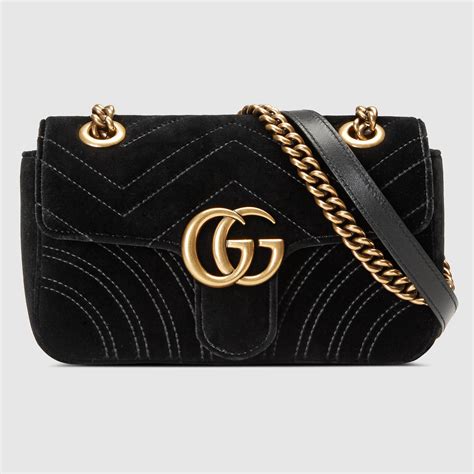 gucci velvet pouch brown|gucci marmont leather.